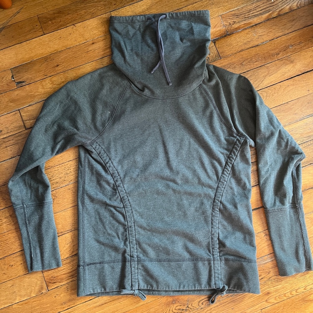 Lucy athletic pullover with drawstring detail